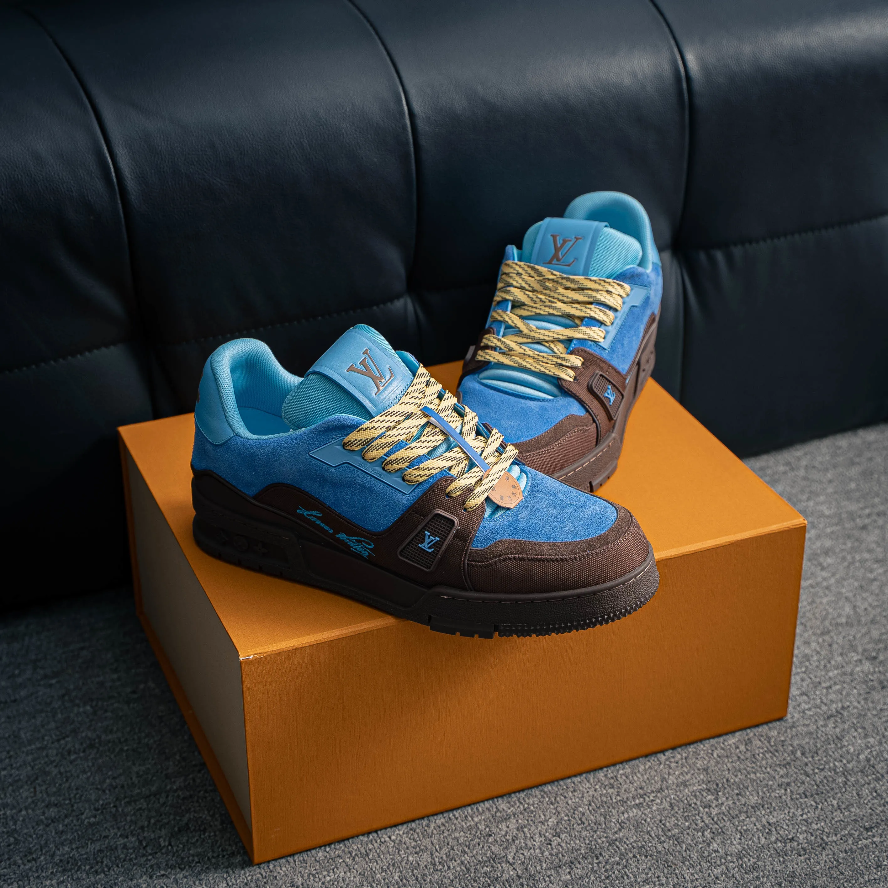 【MS 】 Louis Vuitton LV Trainer Series Sneakers ✦ ，✦ NFC ✦ ZP ， ✦